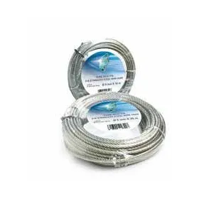 Seil-stahl-133-draht - durchm. 6 x 50 meter, antigiro, bruchlast: 1.990 Kg.