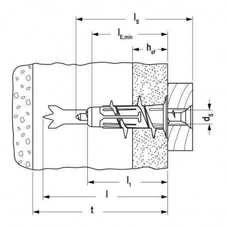 Dübel Duoklinge fischer - art.545675 -
