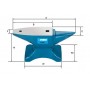 Stahl Amboss - kg. 30 - Fervi