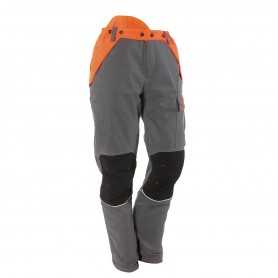 Hose mit hohem schnittschutz, graue om - tg.50 - tree climb.