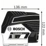 Wasserwaage bosch laser - exim-doc 2-50 c - + support-rm2