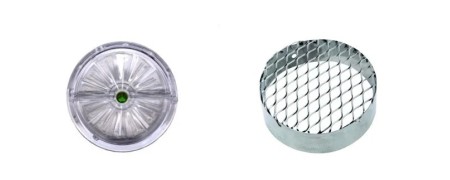 Gitter und Lüftungsöffnungen