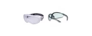 Persönliche Schutzausrüstung: Schutzmasken, Schutzbrillen